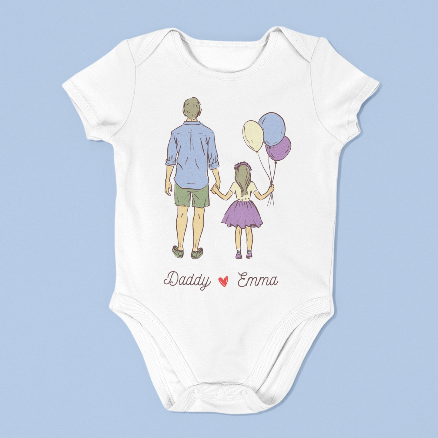 customized Kids Rompers - Daddy & emma