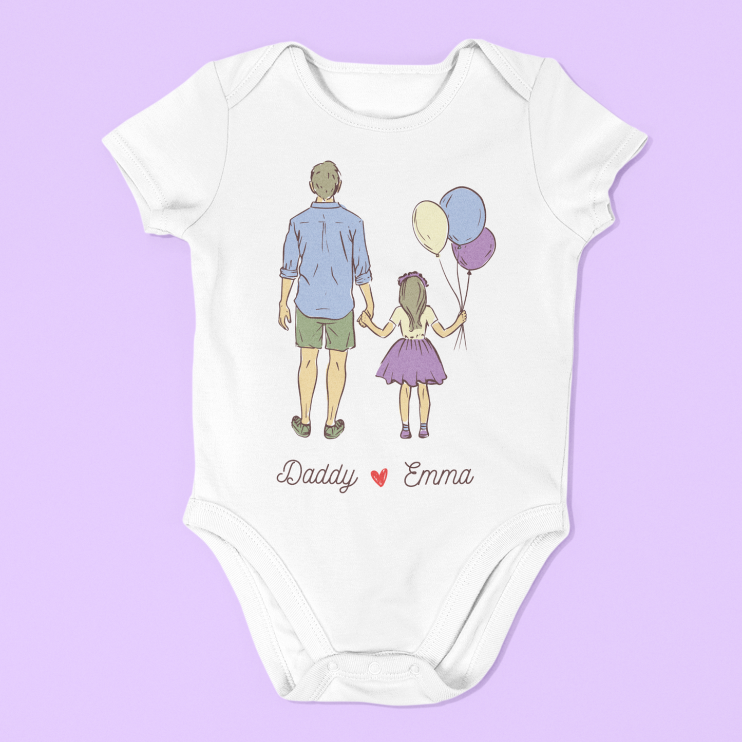 customized Kids Rompers - Daddy & emma