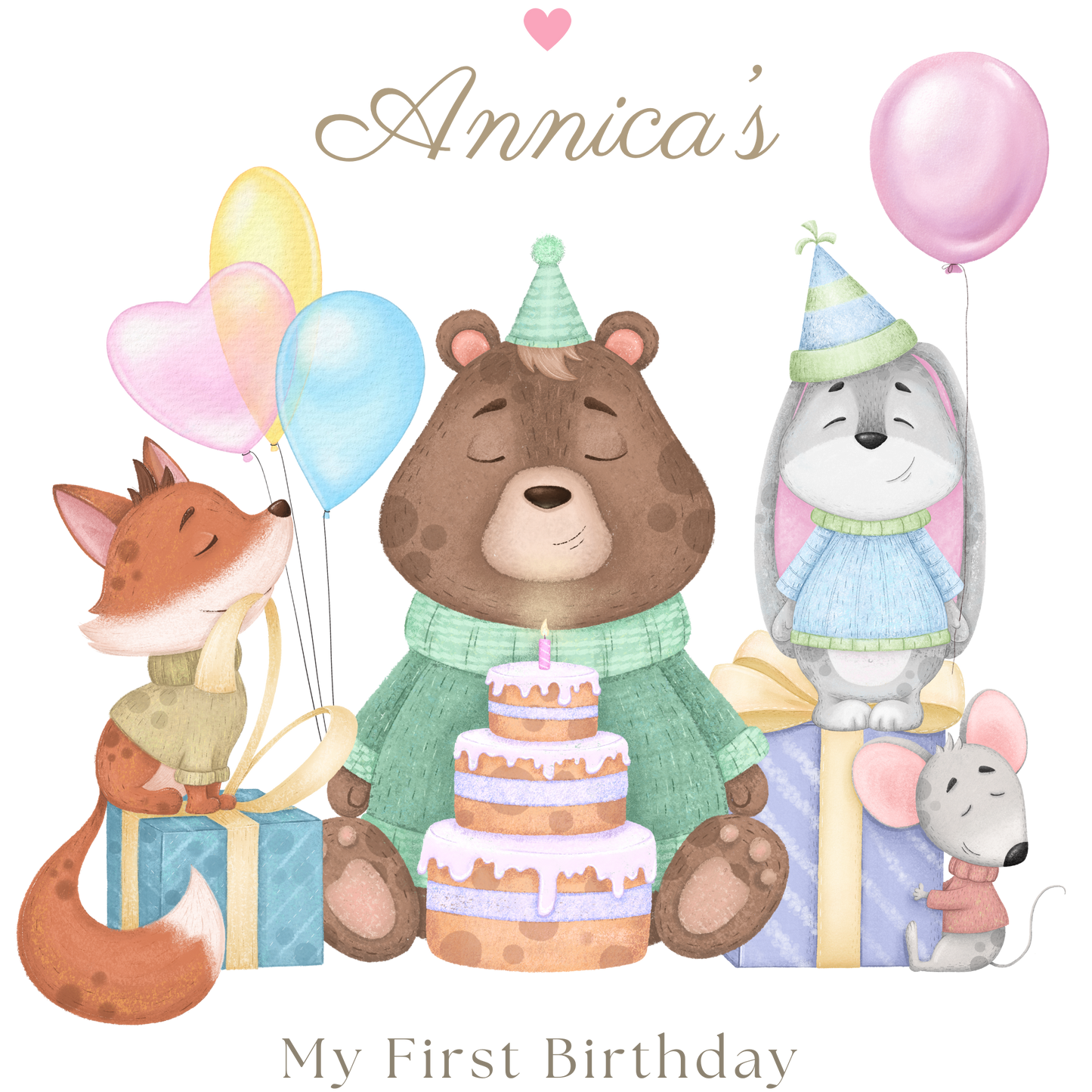 Customized Kids Rompers - Birthday 1
