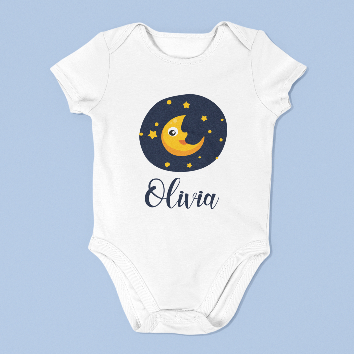 Customized Kids Rompers - dancing moon