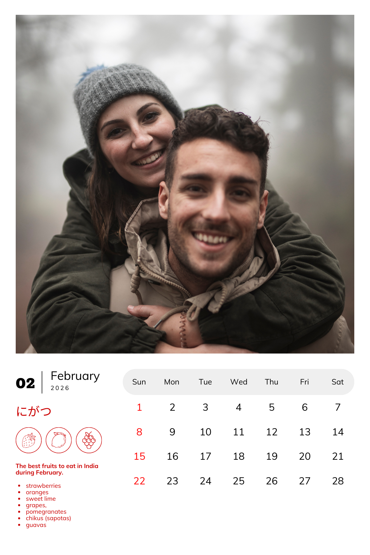 2026 Photo Calendar