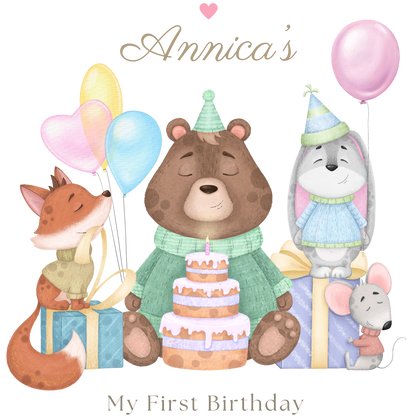 Customized Kids Rompers - Birthday 1