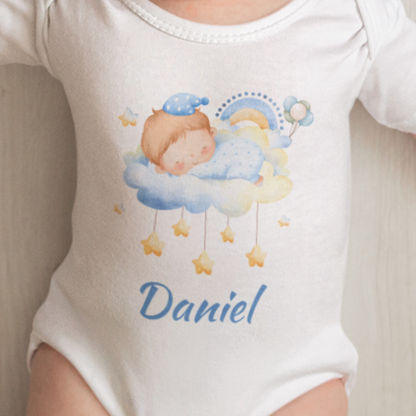Customized Kids Rompers - Slepping teddy