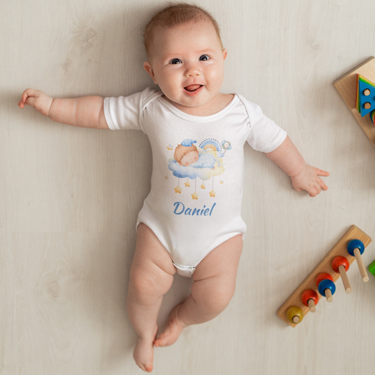 Customized Kids Rompers - Slepping teddy