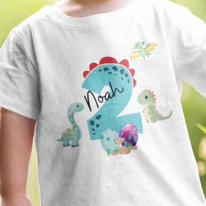 Boys Customized T shirts - Birthday 1