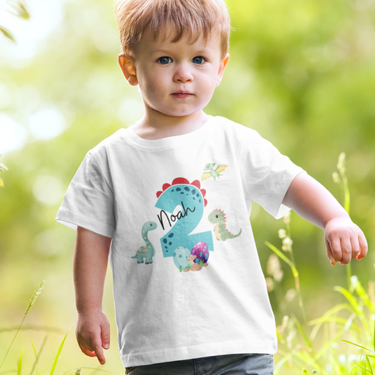 Boys Customized T shirts - Birthday 1