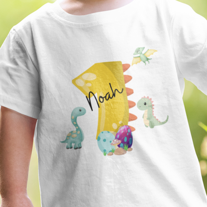 Boys Customized T shirts - Birthday 1