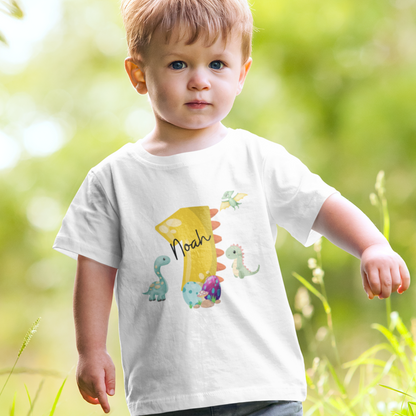 Boys Customized T shirts - Birthday 1