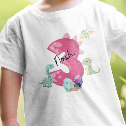 Boys Customized T shirts - Birthday 1