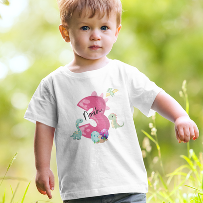 Boys Customized T shirts - Birthday 1