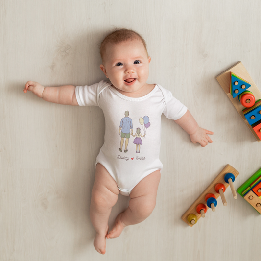 customized Kids Rompers - Daddy & emma