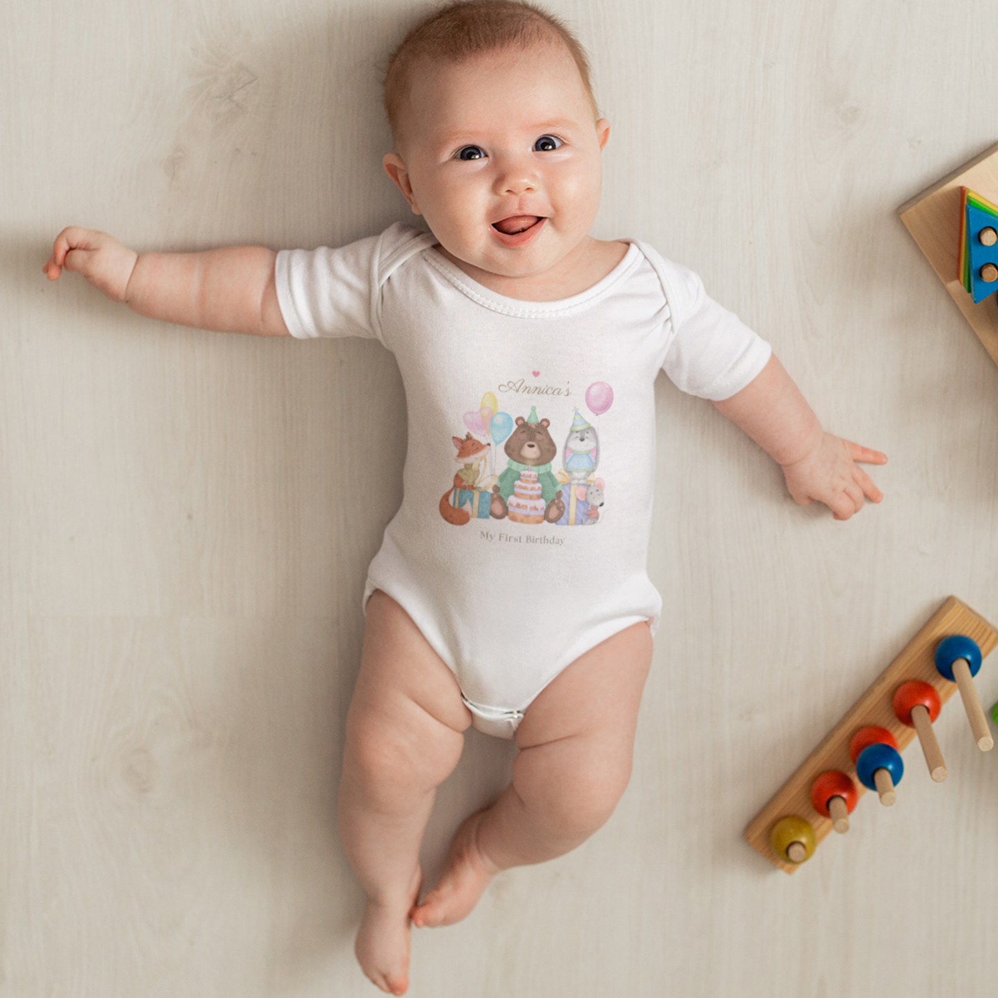 Customized Kids Rompers - Birthday 1