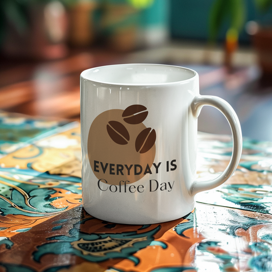 Typo Mug - Every day is coffee day