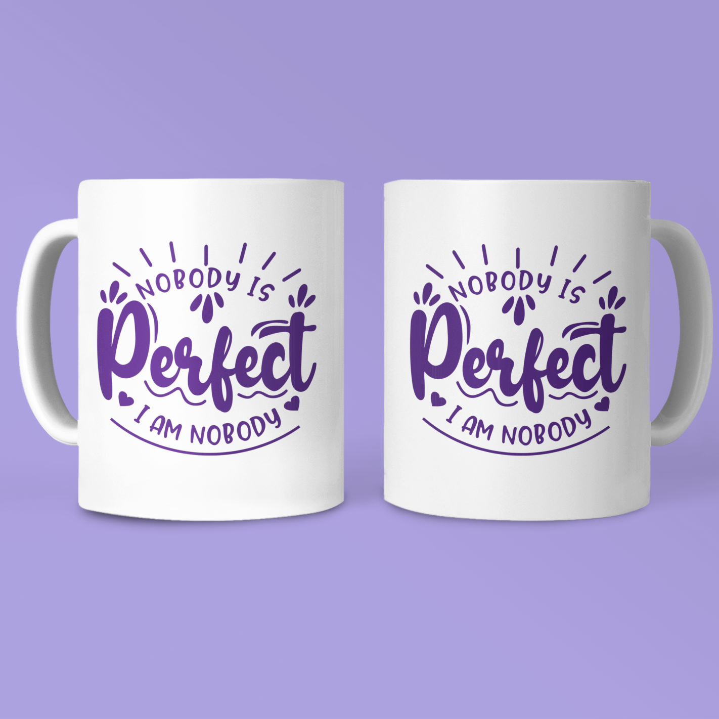 Typo Mug - Nobody is perfect
