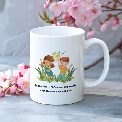 Typo Mug - In the dance of life