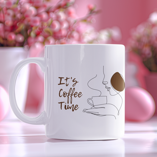 Typo Mug - It's coffee time
