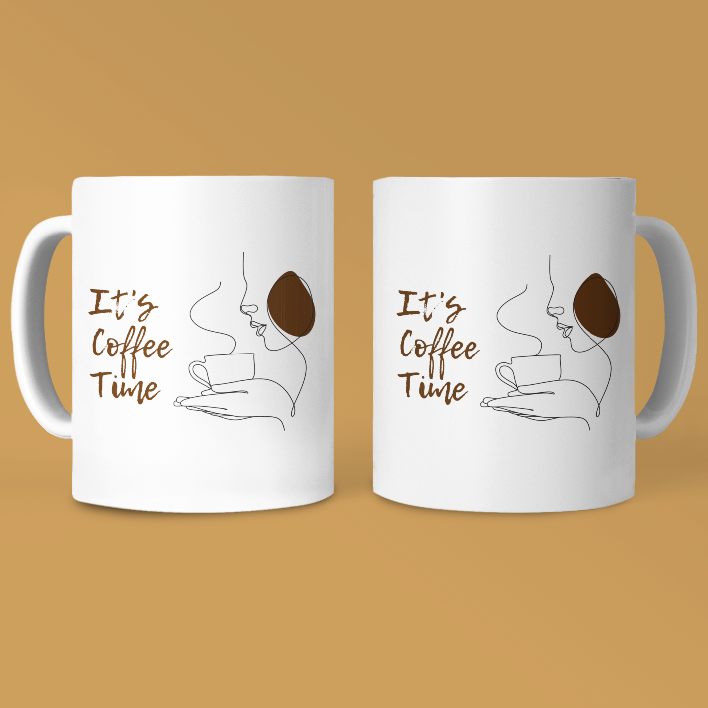 Typo Mug - It's coffee time